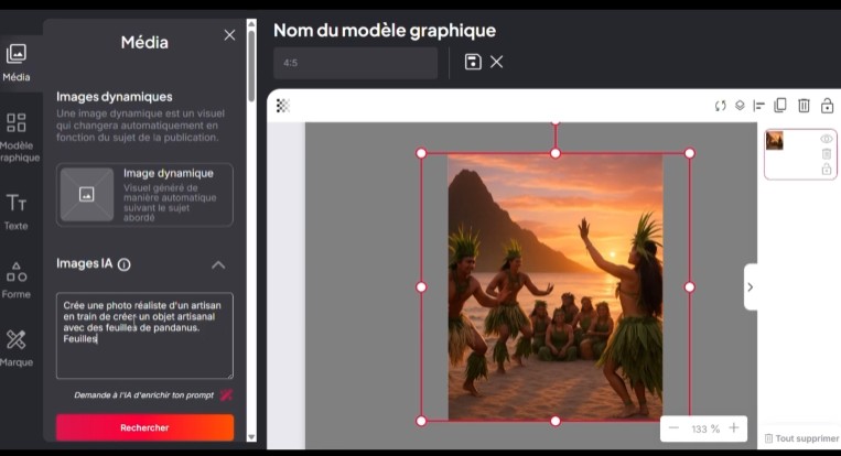 enrichir un prompt pour créer une image